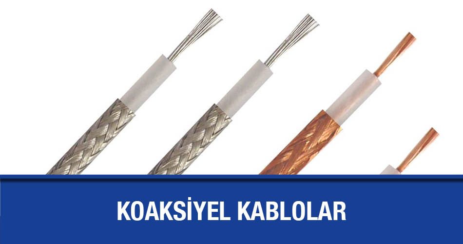 Klas Kablo Koaksiyel Kablolar Telsiz Anten Data İletişim