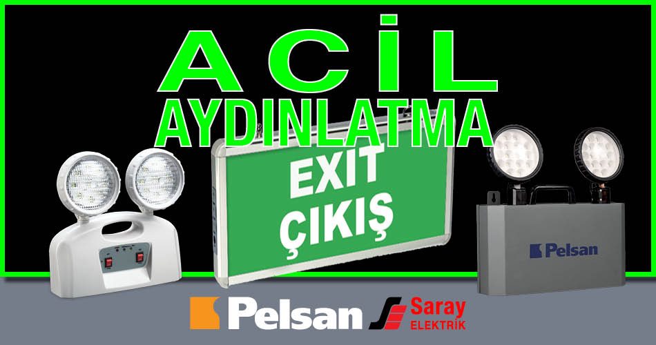 Pelsan Acil Aydınlatma Armatürleri