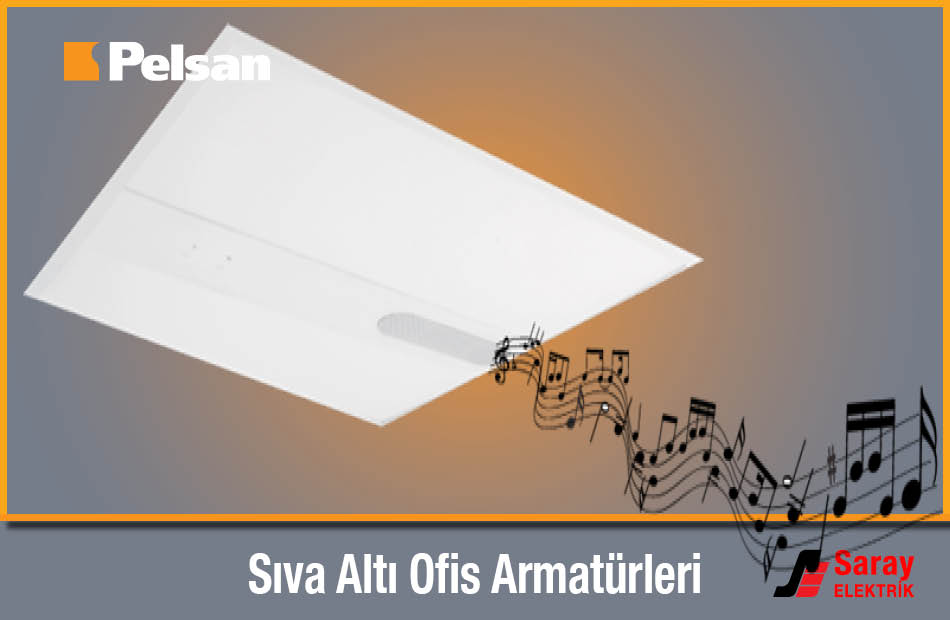 Pelsan Sıva Altı Ofis Armatürleri