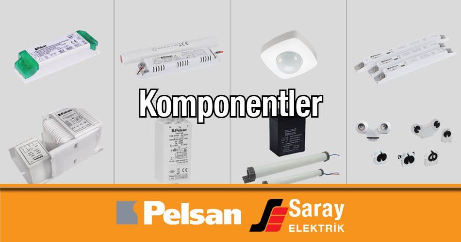 Pelsan Komponentler Sürücüler Sensörler Balastlar Kitler