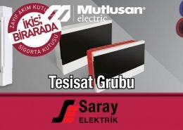 Mutlusan Tesisat Grubu Ürünler Saray Elektrik