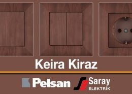 Pelsan Keira Kiraz Anahtar Priz