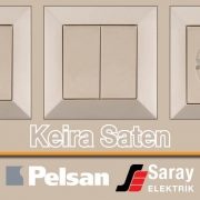 Pelsan Keira Saten Anahtar Priz