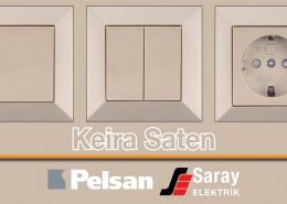 Pelsan Keira Saten Anahtar Priz