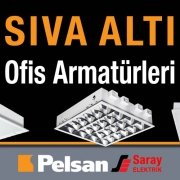 Pelsan Sıva Altı Ofis Armatürleri