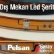 Pelsan Dış Mekan Led Şerit 3 Çip 10mm x 5 metre 12V DC IP55