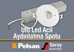 Pelsan Ufo Led Acil Aydınlatma Spotu