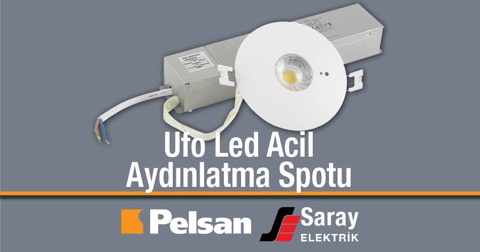 Pelsan Ufo Led Acil Aydınlatma Spotu