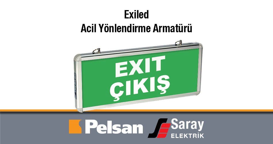 Pelsan Exiled Acil Yönlendirme Armatürü