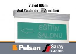 Pelsan Vialed 60cm Acil Yönlendirme Armatürü