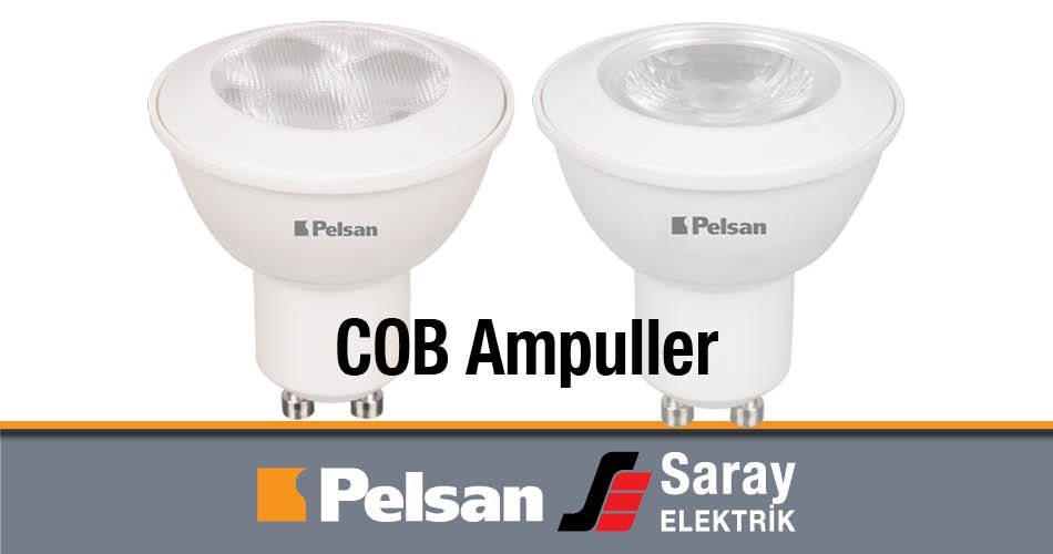 Pelsan COB Led Ampuller 5W 6500 Kelvin GU10 Power