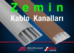 Mutlusan Zemin Kablo Kanalları Balık Sırtı Kablo Kanalı