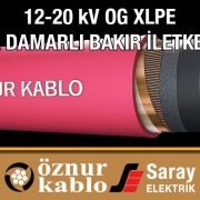 Öznur Kablo 12-20 kV Orta Gerilim Kablosu XLPE Bakır İletken