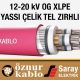 Öznur Kablo 12-20 kV Yassı Çelik Tel Zırhlı OG Kablo XLPE izoleli