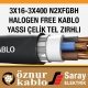 Öznur 3X16-3X400 N2XFGBH Halojensiz Kablo 0.6/1 kV XLPE