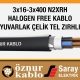 Öznur 3x16-3x400 Halogen Free Kablo N2XRH 0.6/1 kV XLPE