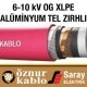 Öznur Kablo 6-10 kV Alüminyum Tel Zırhlı OG Kablo Tek Damarlı XLPE