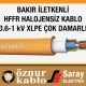 Öznur Bakır İletkenli Halojensiz Kablo HFFR 0.6-1 kV XLPE