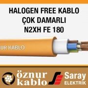 Öznur Halojen Free Kablo Aleve Dayanıklı Çok Damarlı