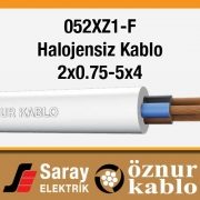 Öznur 052XZ1-F Halojensiz Kablo 300/500 V Çok Damarlı Fleksibel