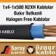 Öznur Kablo 1x4-1x500 N2XH Kablolar 0.6/1 kV Halogen Free Tek Damarlı