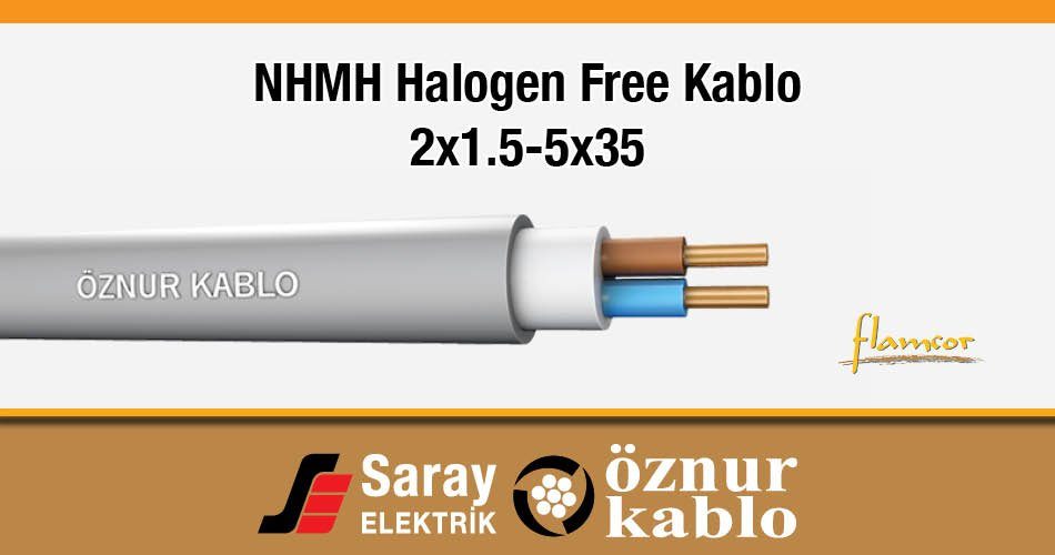 Öznur Kablo NHMH Halogen Free Kablo 300/500 V Çok Damarlı