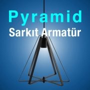 Pelsan Pyramid Sarkıt Armatür Led Avize