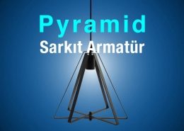 Pelsan Pyramid Sarkıt Armatür Led Avize