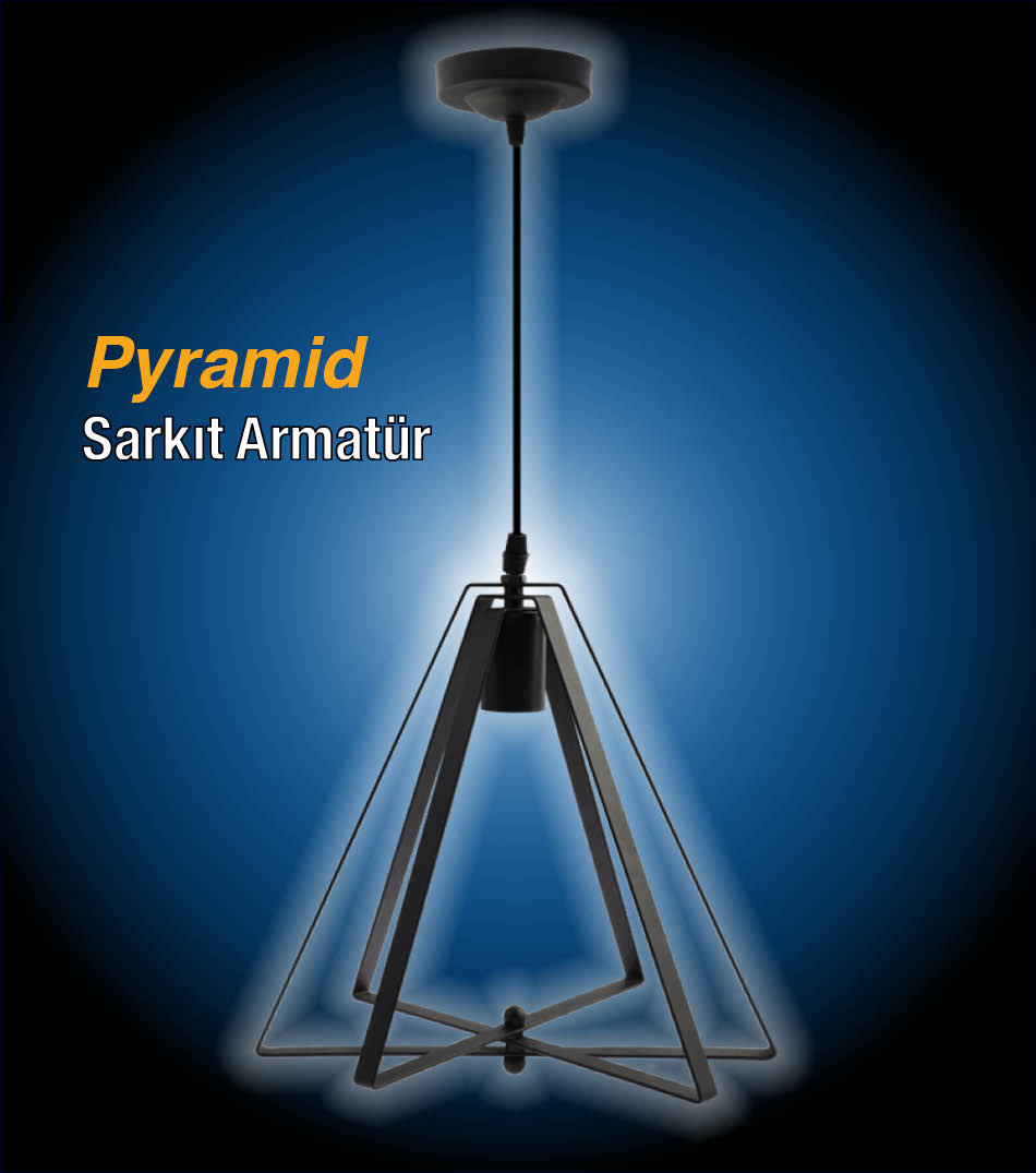 Pelsan Pyramid Sarkıt Armatür Led Avize