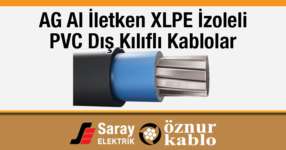 Öznur Kablo AG Al XLPE PVC Dış Kılıflı Kablolar