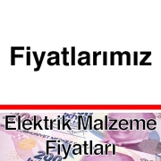 Saray Elektrik Fiyatlarımız Fiyat Listesi