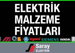 Saray Elektrik Malzeme Fiyatları