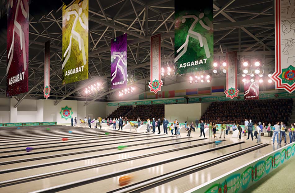 Klas Kablo Athletic Arena Olimpic-Complex Turkmenistan Askabat