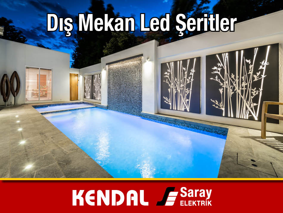 Kendal Dış Mekan Led Şeritler Outdoor Şerit Led Çeşitleri