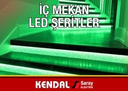 Kendal İç Mekan Led Şeritler Indoor Şerit Led Uygulamaları