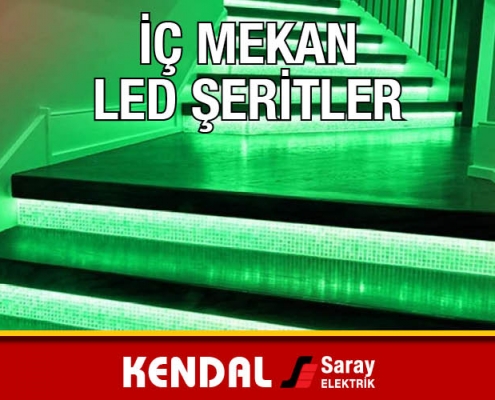 Kendal İç Mekan Led Şeritler Indoor Şerit Led Uygulamaları