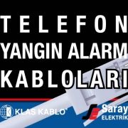 Klas Kablo Telefon Yangın Alarm Kabloları