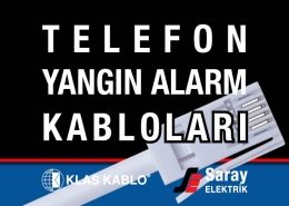 Klas Kablo Telefon Yangın Alarm Kabloları