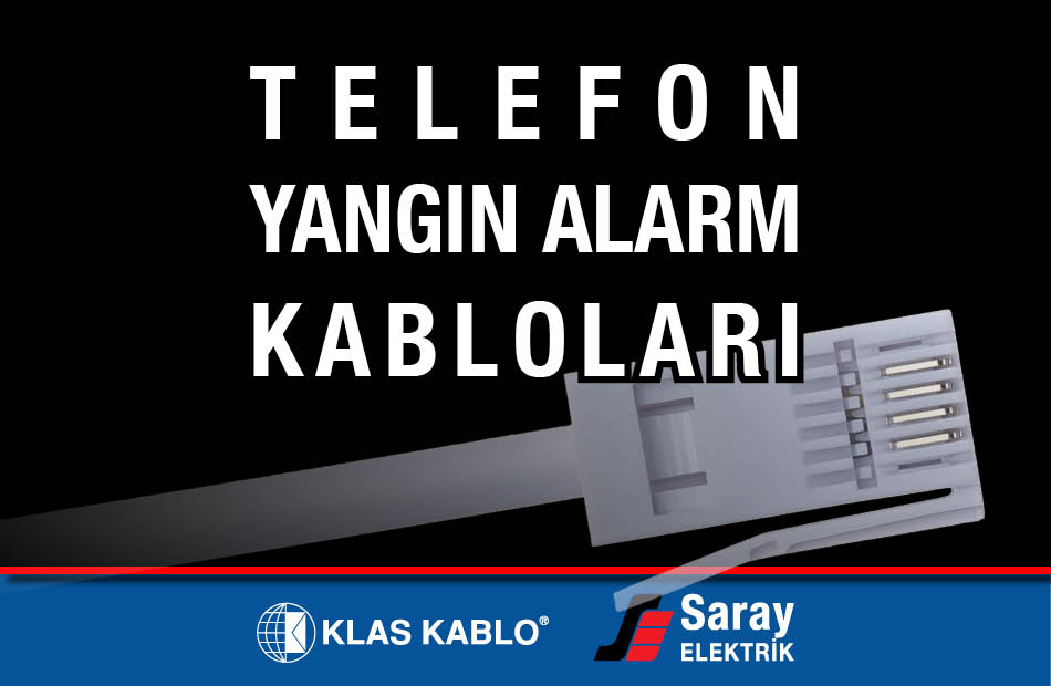 Klas Kablo Telefon Yangın Alarm Kabloları