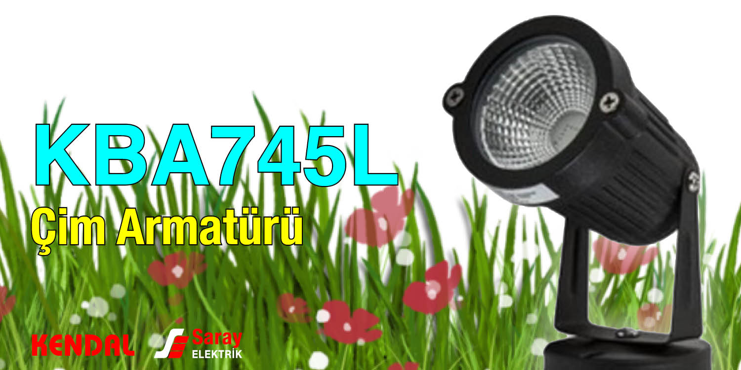 Kendal Elektrik KBA745L Kazıklı Bahçe Armatürü