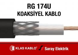 Klas Kablo RG 174U Koaksiyel