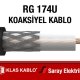 Klas Kablo RG 174U Koaksiyel