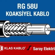 Klas Kablo RG 58U Koaksiyel