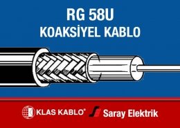 Klas Kablo RG 58U Koaksiyel