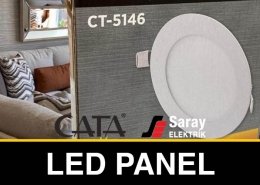 Saray Elektrik Cata Led Panel Ürünleri