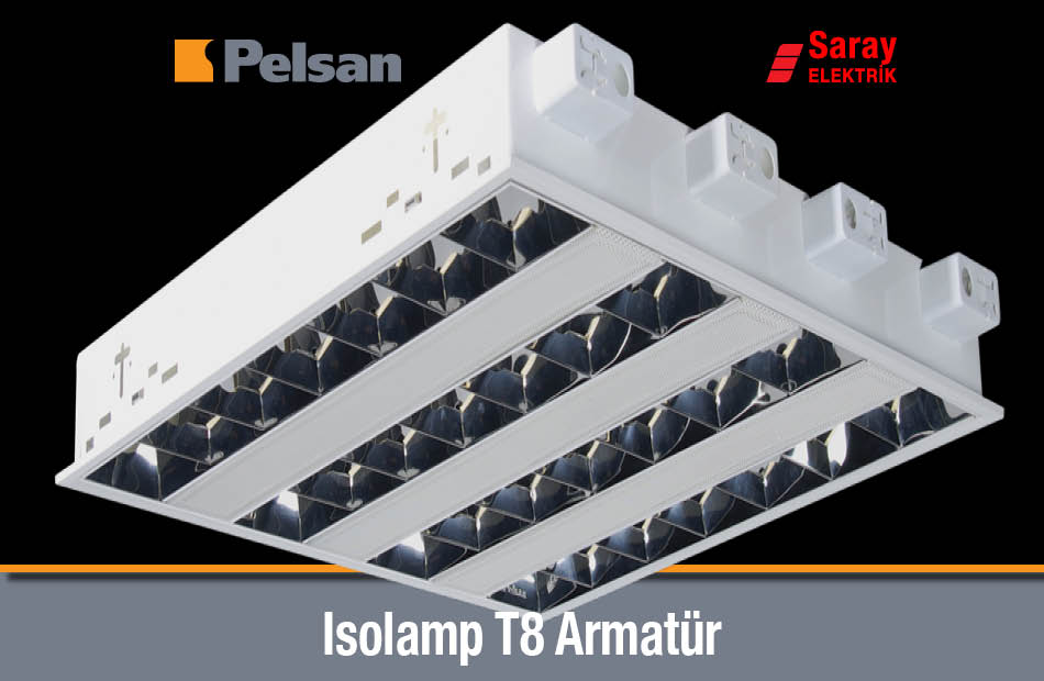 Pelsan Isolamp T8 Armatür