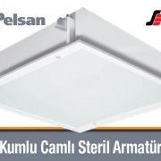 Pelsan Kumlu Camlı Steril Armatür