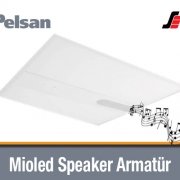 Pelsan Mioled Speaker Led Panel Armatür