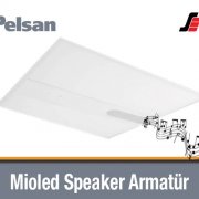 Pelsan Mioled Speaker Led Panel Armatür
