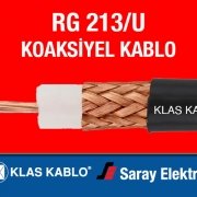 Klas Kablo RG 213U Koaksiyel Kablo